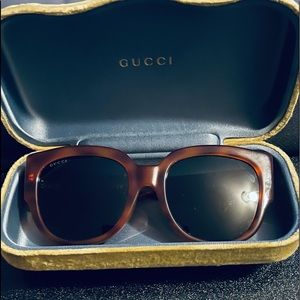 Authentic Gucci sunglasses with case